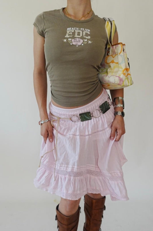 2000s EDC baby tee