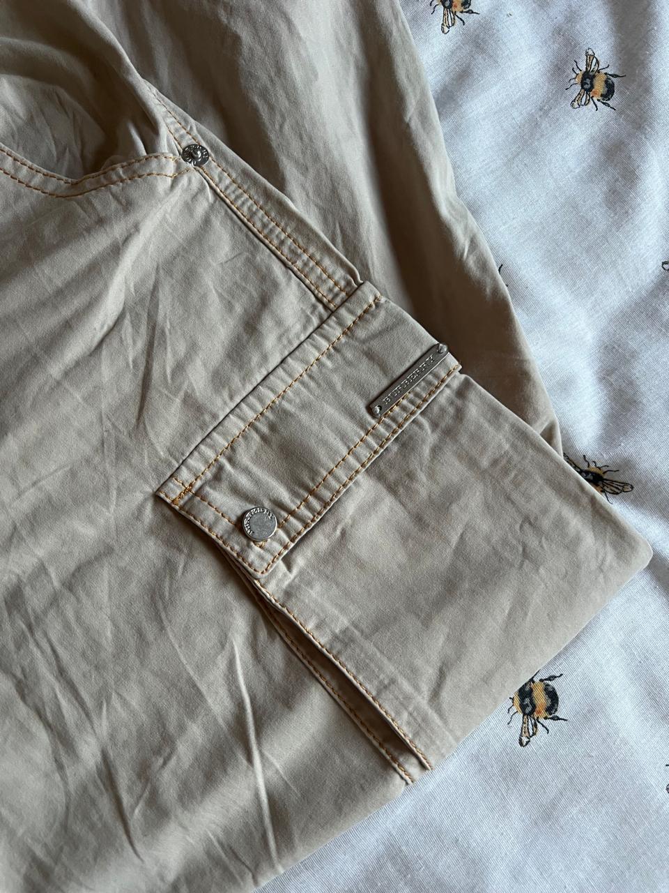 Burberry cargo low waist 00s pants