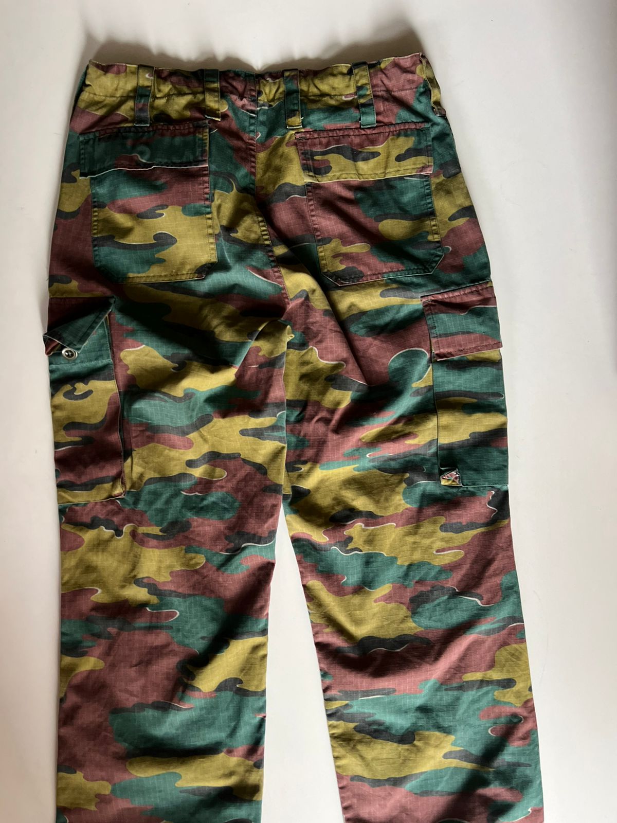 Cargo army high waisted pants