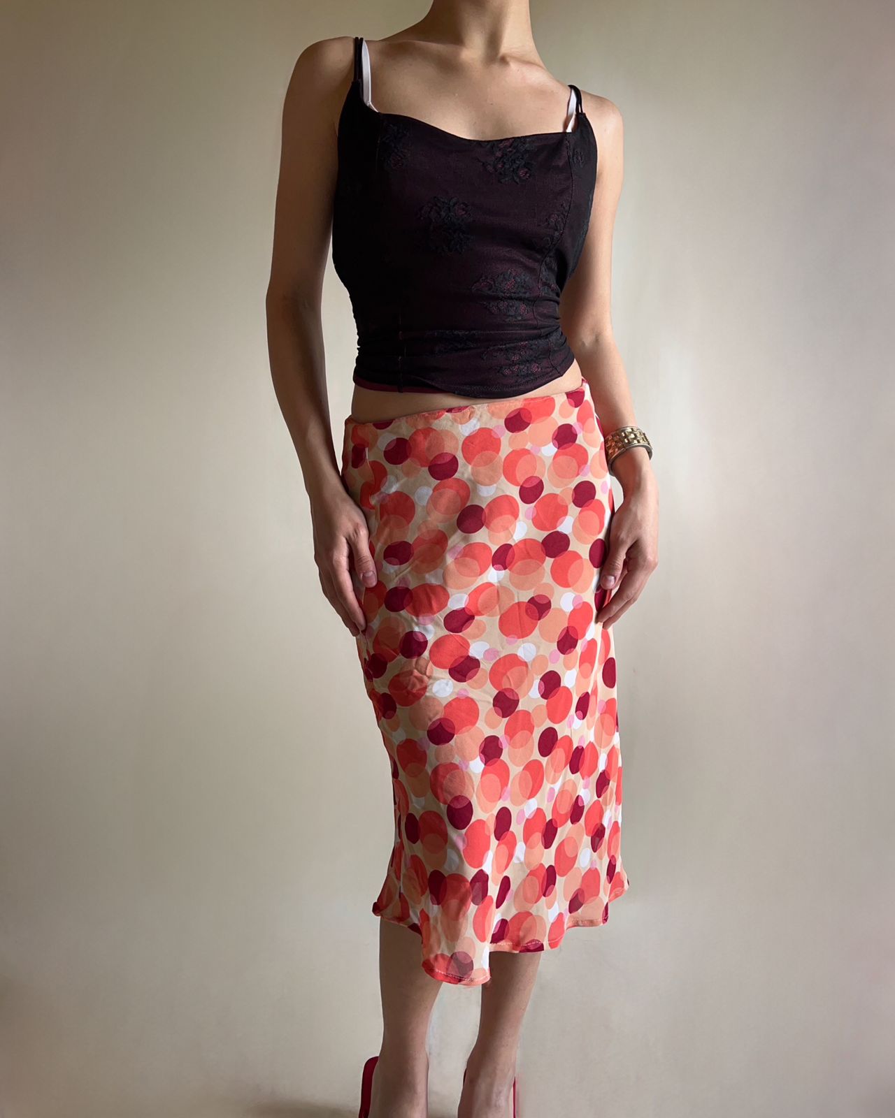 y2k midi skirt