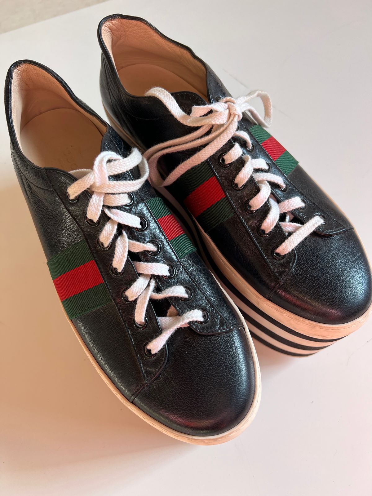 Gucci peggy platform