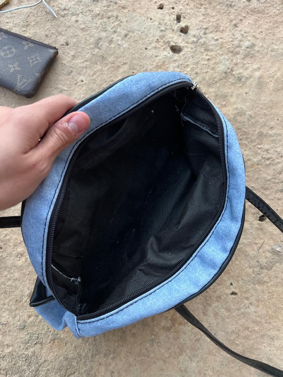 Y2k denim shoulder bag