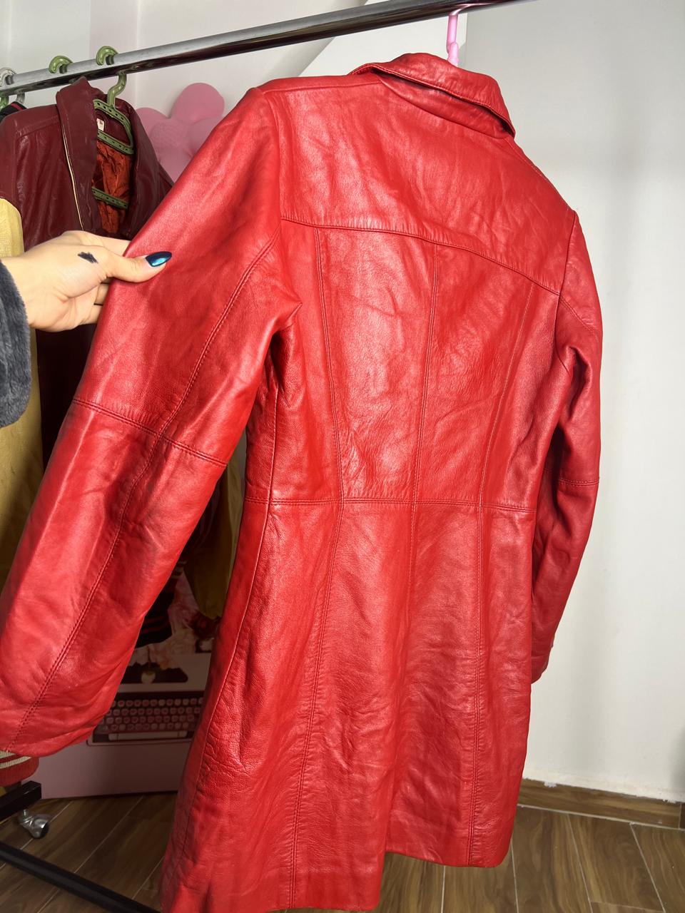 Vintage leather coat