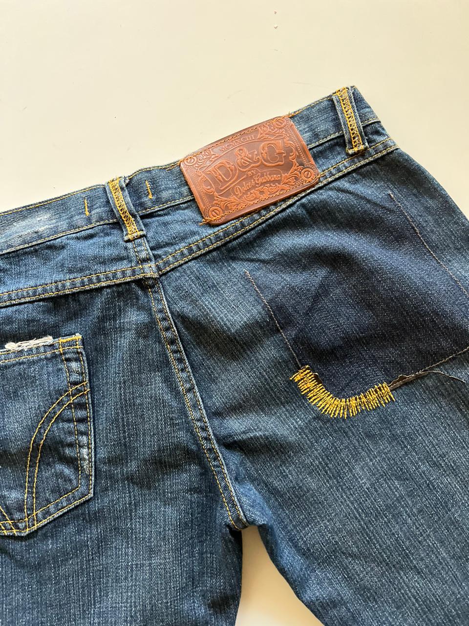 Dolce & Gabbana low rise y2k jeans