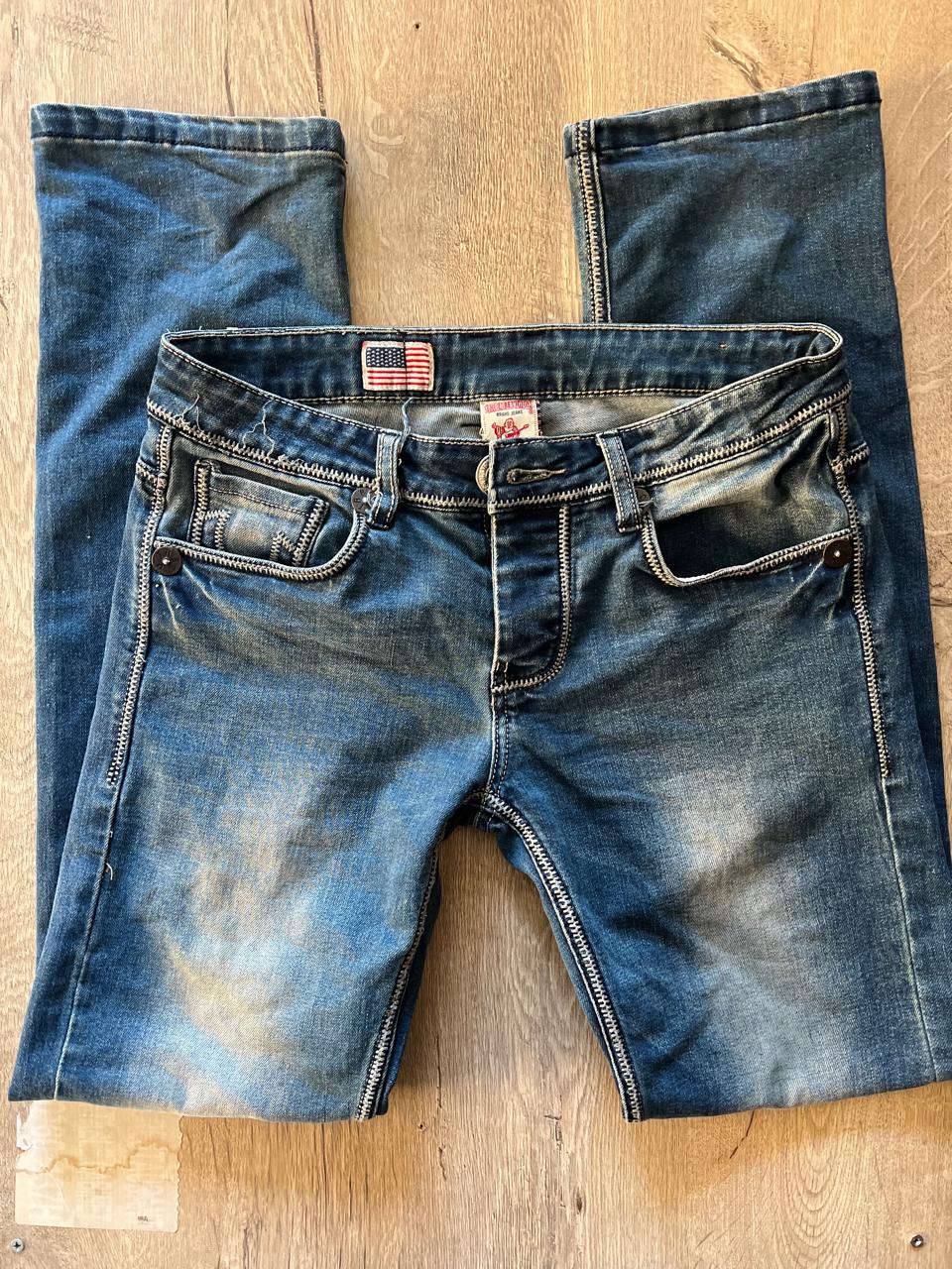 True Religion y2k low waist jeans