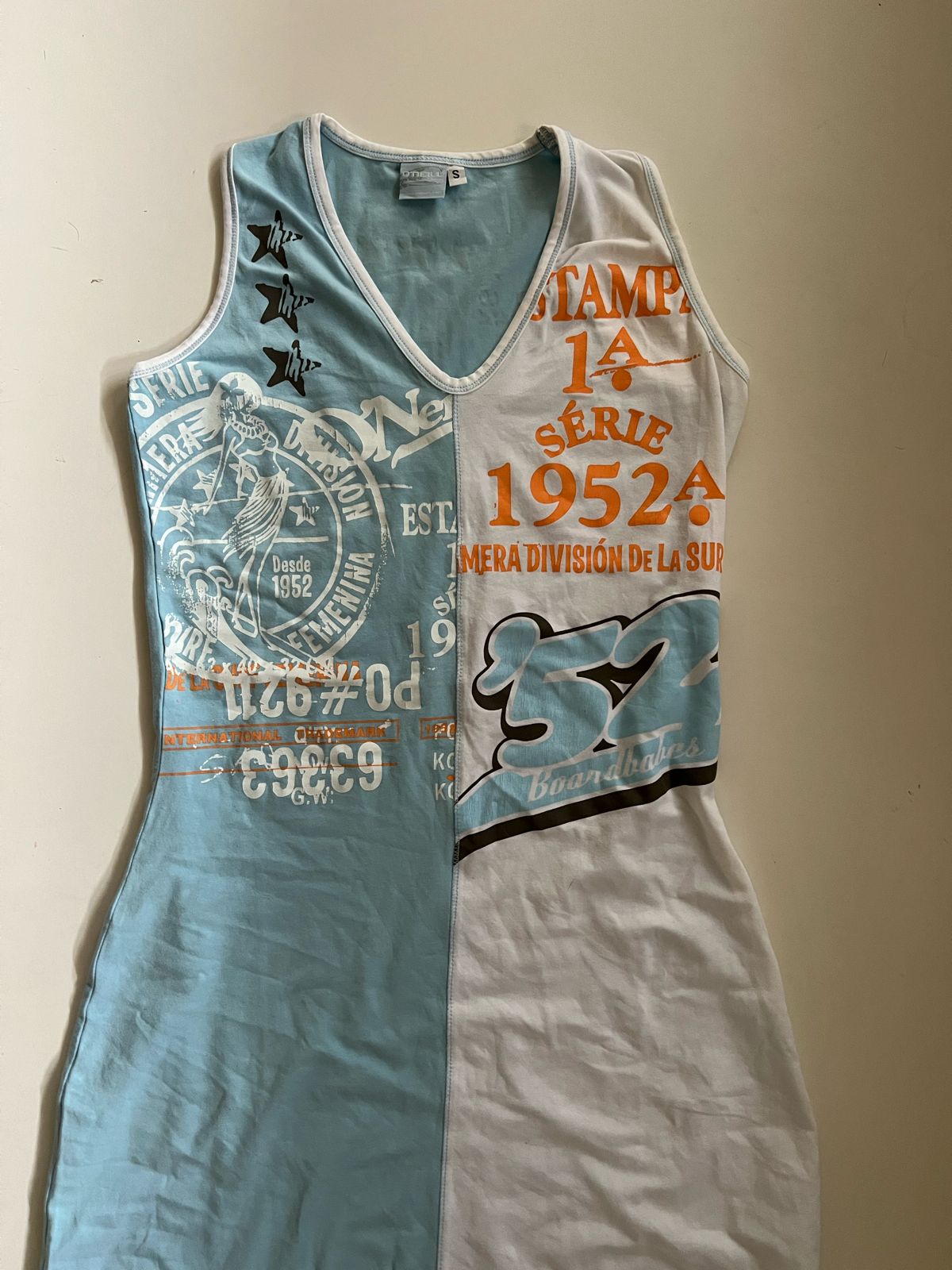 2000s Oneill graphic dress