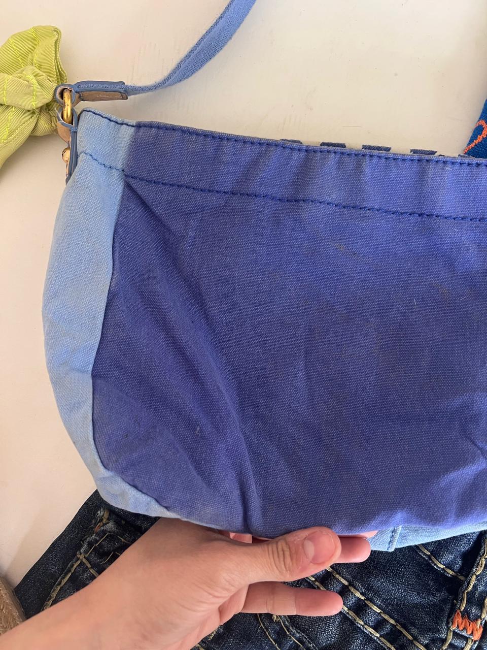 Juicy Couture blue shoulder bag